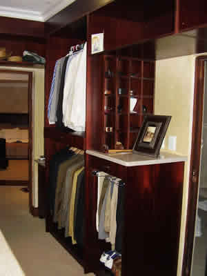 Dressing Room in Mahogany
